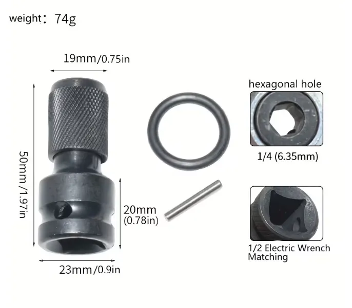 Adaptateur de Douille Carré à Hexagonal2.webp
