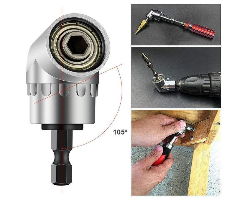 Tournevis hexagonal à Angle de 105 degrés - Perceuse électrique