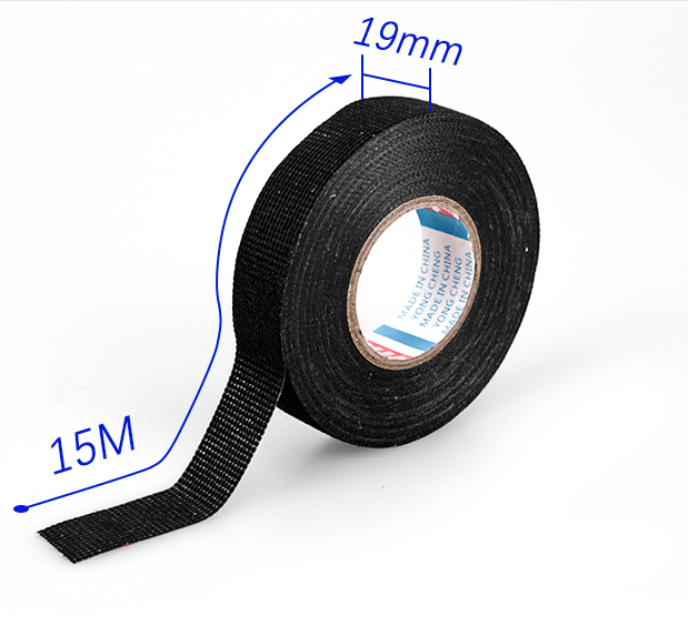Ruban adhésif en tissu de flanelle résistant à la chaleur - 15M x 19MM