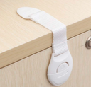10 Serrures de portes d’armoire et de tiroirs Sécurité Bébés - Blanc