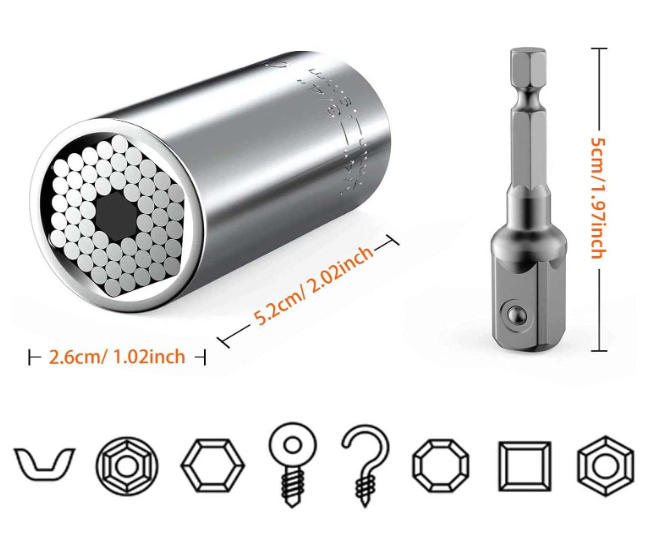 douilles universelles 7-19mm