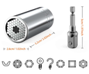 douilles universelles 7-19mm