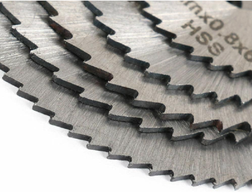 5 Mini lames de scie circulaire pour le bois, le plastique et le métal souple