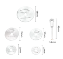 5 Mini lames de scie circulaire pour le bois, le plastique et le métal souple