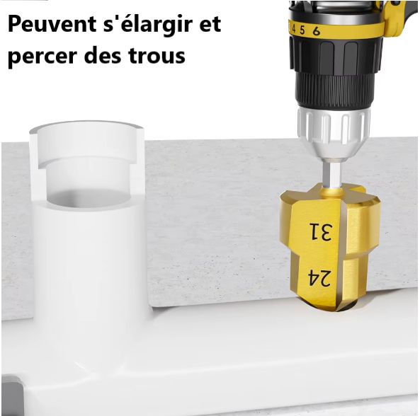 Forets étagé levage PPR pour tuyau d'eau