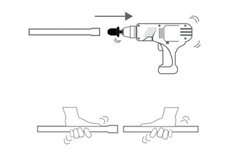 6 Embouts évasement