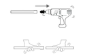 6 Embouts évasement