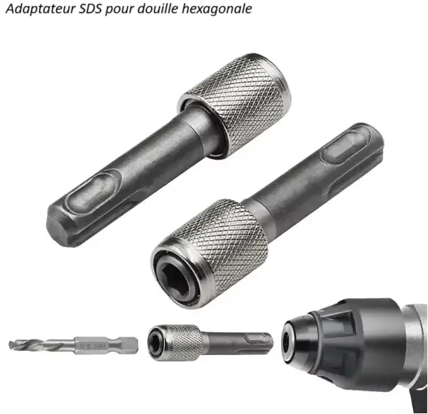 Adaptateur à tige hexagonale SDS Plus2.webp