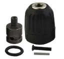 Mandrin de perceuse sans clé 0,8–10 mm avec adaptateur rapide et douille 1/2 pouce