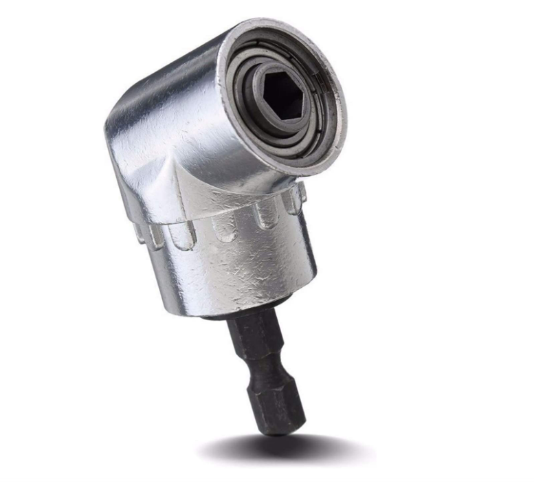 Adaptateur Tournevis 105° Pour Percer Et Visser Dans Les Coins Impossibles - Compatible Hex - 4