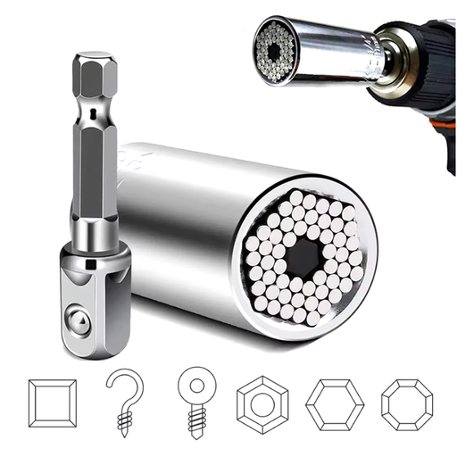 Jeu de douilles universelles 7-19mm