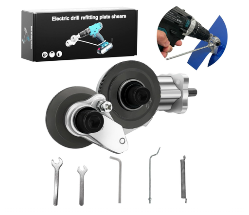 Coupeur électrique de tôle de perceuse