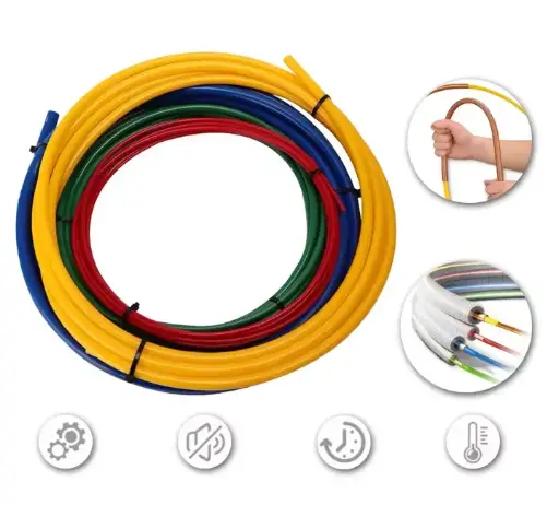 Lot de 4 cintreuses interne de tuyaux en cuivre en plastique PE pour climatisation 