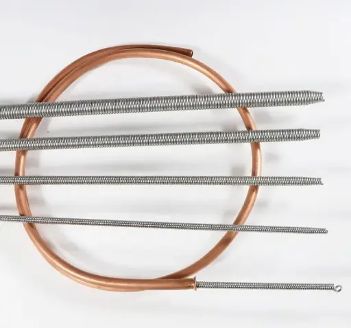 Lot de 4 Ressorts cintreuses interne pour tubes de cuivre de climatisation 